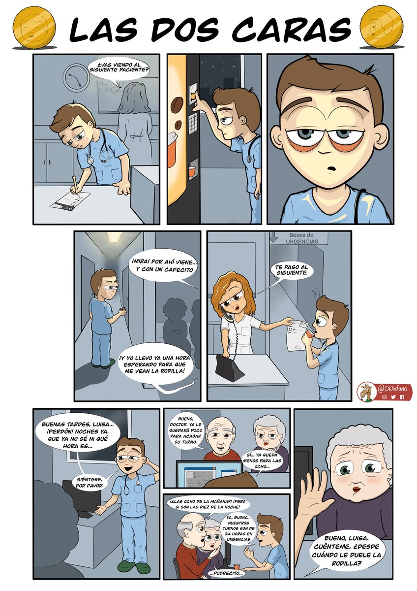 DrJirofano's tweet photo. Pues me aventuro en el mundo Cómic con esta tira!
Pido disculpas de antemano a los verdaderos dibunantes de cómic 😅
#medicinagrafica #comic #medcomic #medicina #viñeta #urgencias https://t.co/jnWvQsNeK2