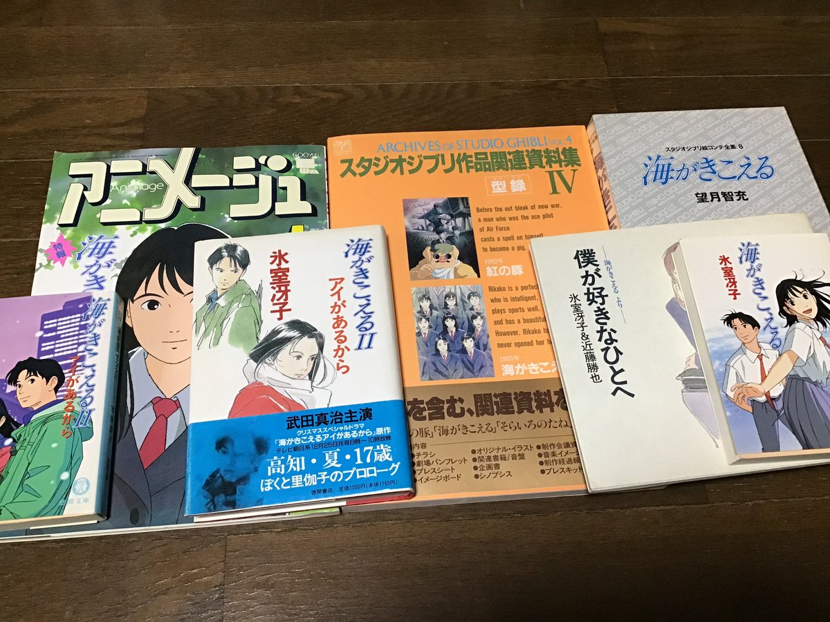 廃盤】ジブリ 海がきこえる フィルムブック 氷室冴子 近藤勝也-eastgate.mk