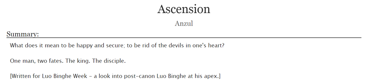 kadeanzul's tweet photo. Ascension
> oneshot, 3k words
> BingQiu
> character study; angst & fluff
> Bing-ge & Bing-mei comparisons
It's a couple of days late, but this is a prompt fill for Day 5 of #BingheWeek!
https://t.co/ammMrs1Q3m
#人渣反派自救系统 #ScumVillainsSelfSavingSystem #BingQiu https://t.co/Qpvv6NaX3l