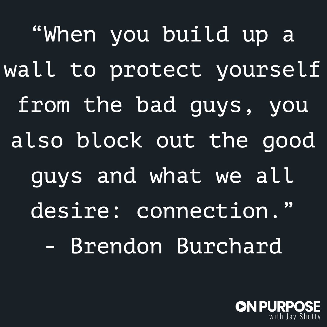 On this episode, I spoke with writer and public speaker <a href="/BrendonBurchard/">Brendon Burchard</a> who was named by Oprah.com 'one of the most successful online trainers in history.'

iTunes: apple.co/35mv7MJ
Spotify: spoti.fi/35mvhDP
SoundCloud: bit.ly/36xztkm