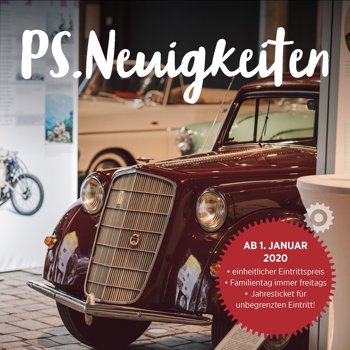 PS_SPEICHER's tweet photo. Im Zusammenhang mit der für Mitte 2020 vorgesehen Öffnung der #Depots für den Publikumsverkehr vereinfachen wir zum 01.01.2020 unsere Preisstrukturen.
➡ https://t.co/CDPLns8iDs
@PS_SPEICHER #erlebnisausstellung #oldtimermuseum #einbeck #familienticket #ausflugsziel2020 https://t.co/hYa27Aak9K