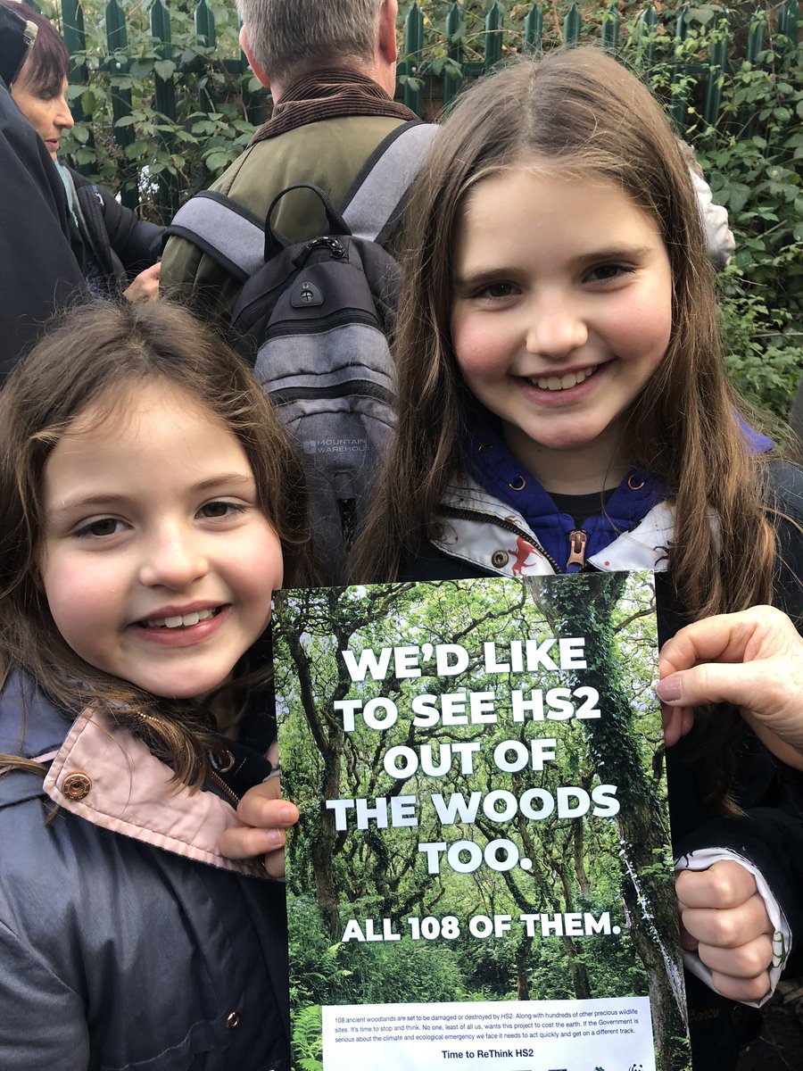 beckydiver's tweet photo. #stopHS2 #standforthetrees @ChrisGPackham the whole family uniting to save the wildlife and stop HS2. https://t.co/BcbrKgQ36Y