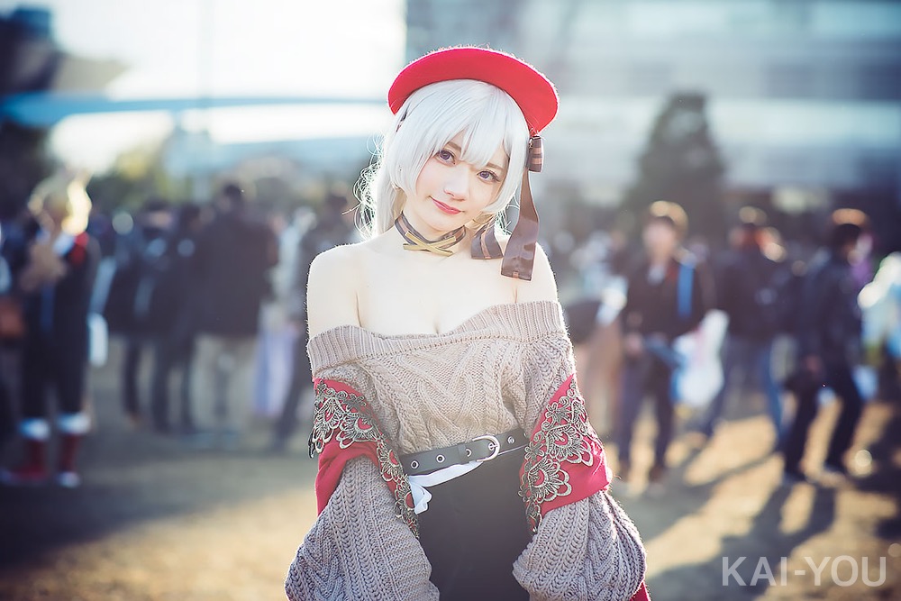 コミケ97】エキゾチックな美女コスプレイヤー「尊みを感じて桜井