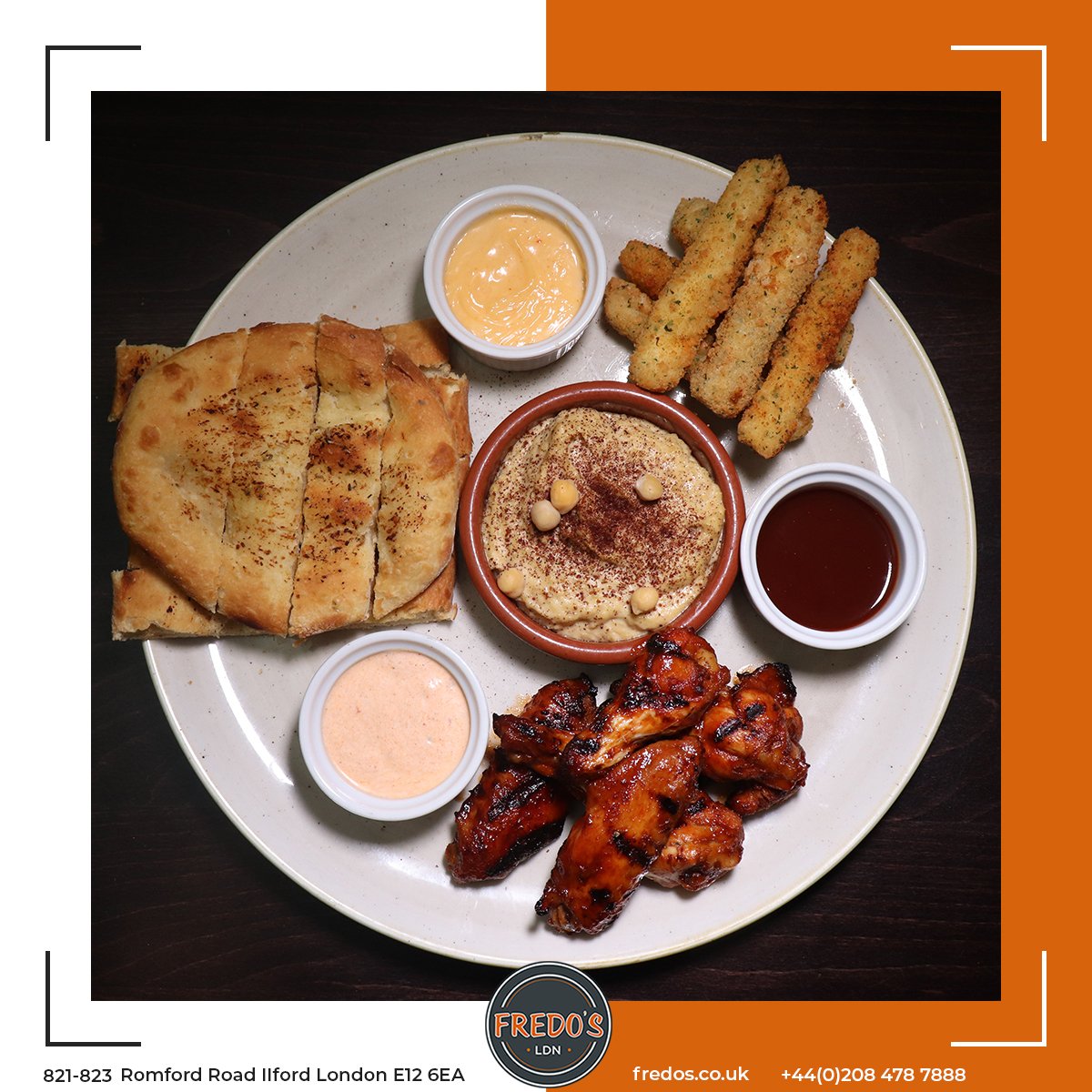 FredosLDN's tweet photo. Fire up your meal with our wide range of appetizers! 🎉
#FredosLDN #foodies #restaurantsnearme #bestrestaurantsinlondon #restaurantsinlondon #foodforeveryone #instafood #foodphotography #instagood
BOOK YOUR TABLE TODAY👉
0208 478 7888
https://t.co/8uhiKAs8iS https://t.co/NMHagm6D1O