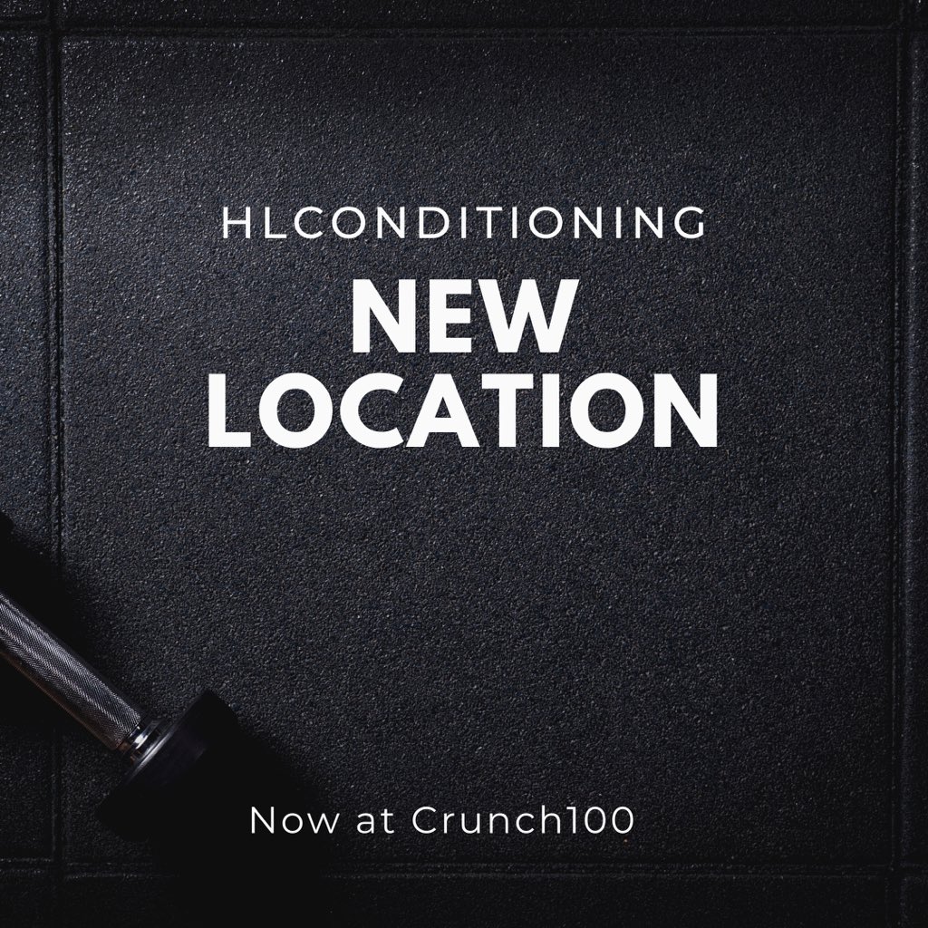 GREAT NEWS...

<a href="/hlconditioning/">hlconditioning</a> is now operating from a new location!   NOW in the NORTHERN suburbs of BLOEMFONTEIN!!

Come and check out Crunch100 in Lillyvale Road!

Get ready to ROCK 2020!!  

Have a goal for this new year?  LET’S SMASH THAT GOAL!! 
#newyear#2020#goals#exercise
