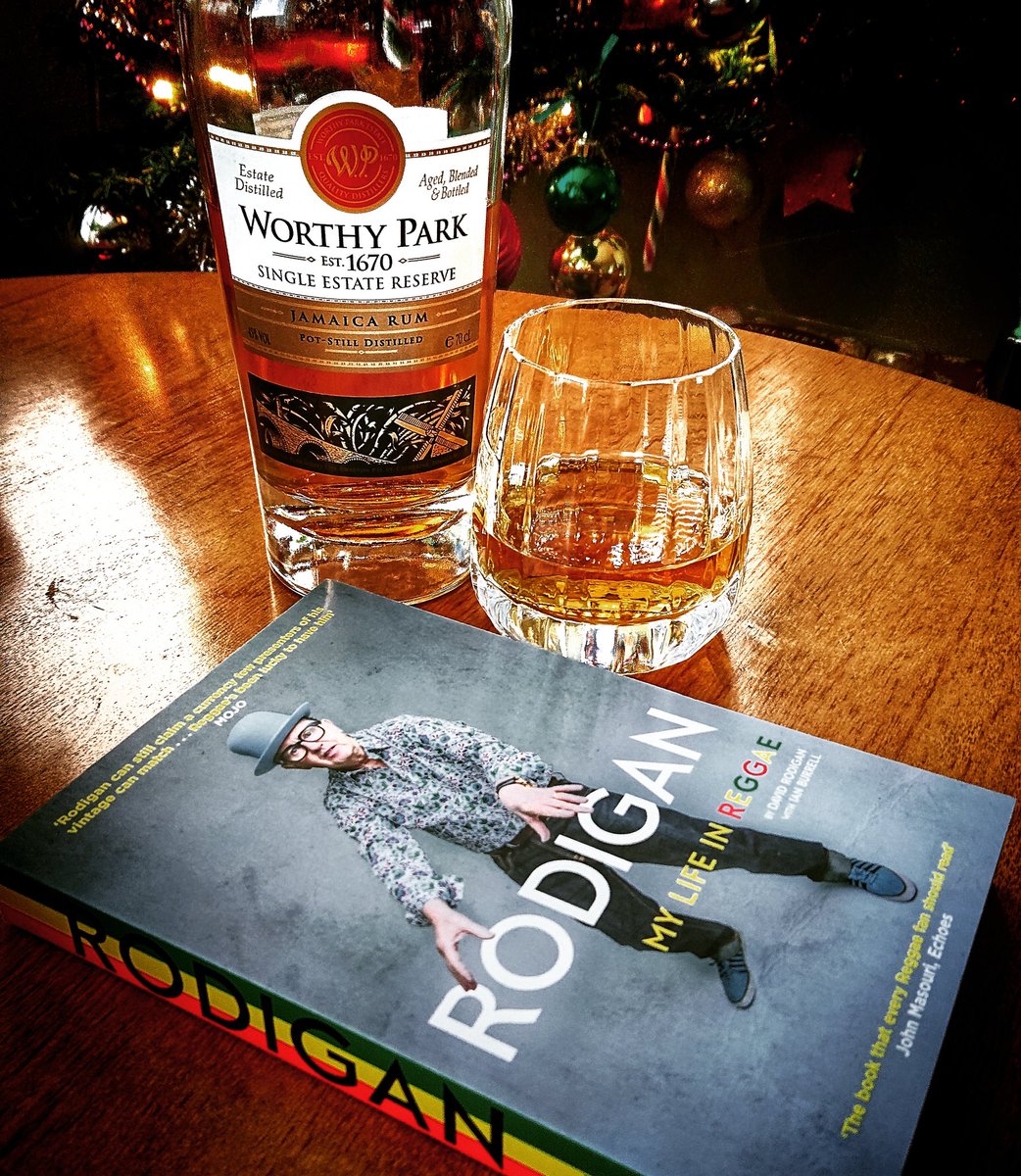 TheWhiskyWire's tweet photo. After a few days of family filled merriment, time for some 'me' time. Classic reggae on the radio and Worthy Park in my glass, as I read about all things @DavidRodigan Happy Sunday! #Rum #Reggae #Rodigan #LoveRum #RumLove #LoveReggae #LoveJamaica 🇯🇲 https://t.co/hOeXgYUI9a