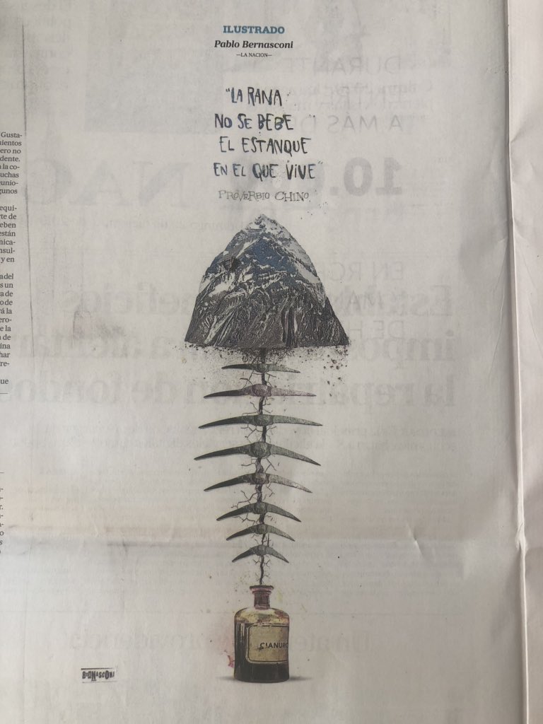 aleberco's tweet photo. Bello y potentísimo @BernasconiPablo. La ilustración como reducto de libertad. https://t.co/XIiE3QPhEs