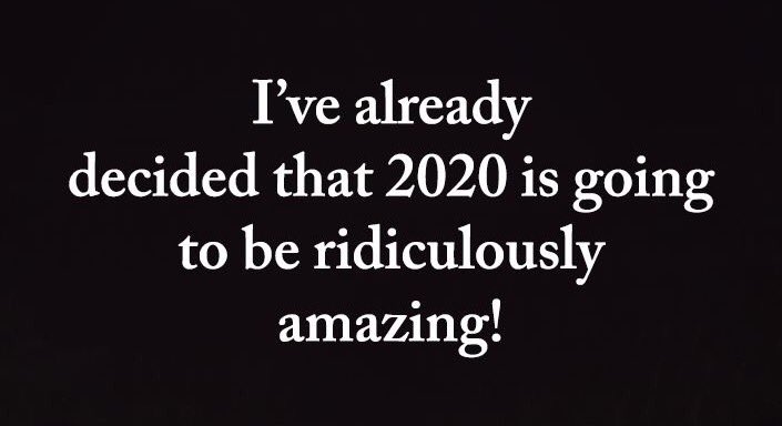 It's going to be an AMAZING year!