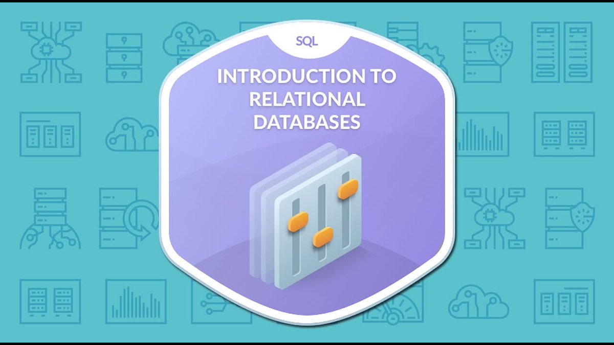 SQL_Junior_'s tweet image. Introduction to Relational Database and SQL
☞ codequs.com/p/B1NzA04yU?ut…
#mysql #MySQL #SQL
a75OM-vMxRVY