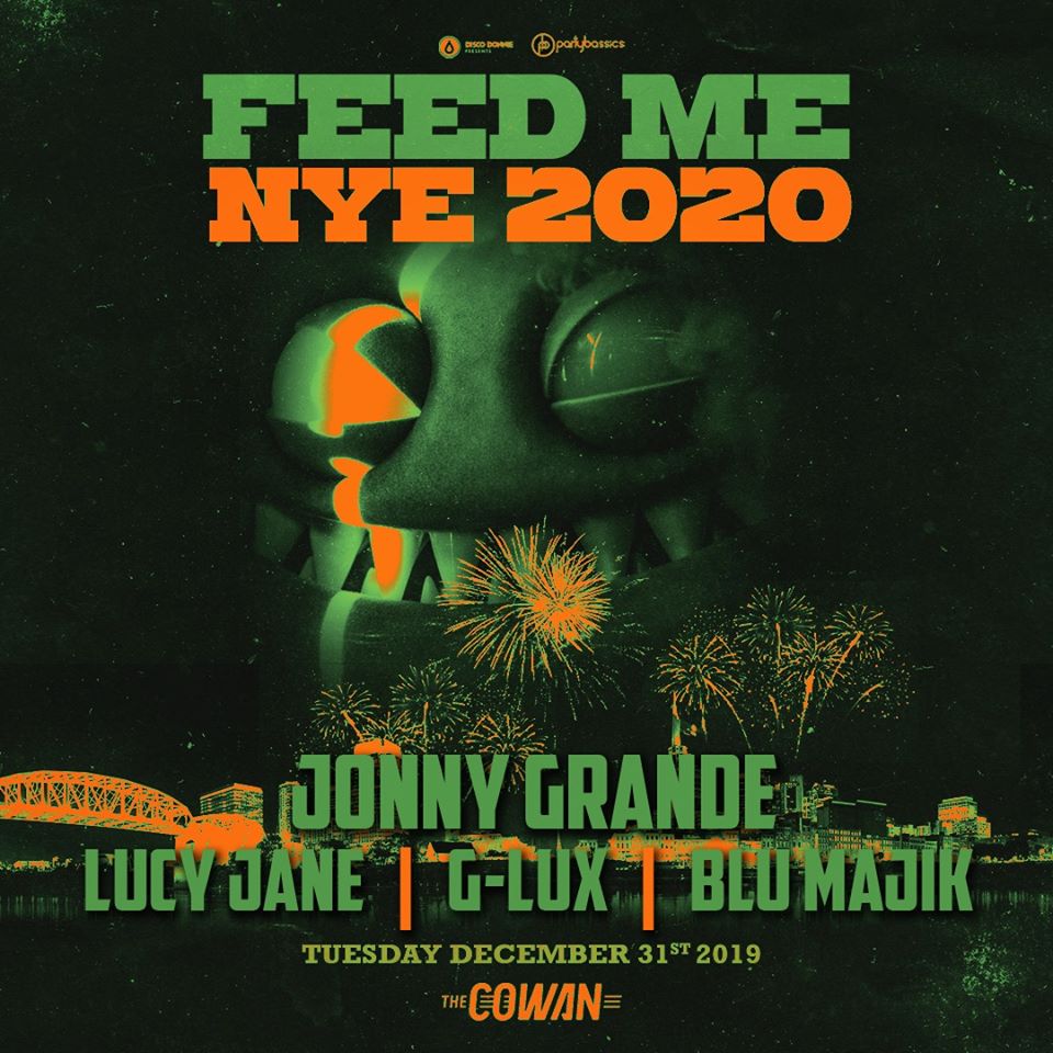 NYE with <a href="/feedme/">Feed Me</a> is THIS WEEK. Have your tickets yet? 

Get 'em here: bit.ly/35eWQ2g