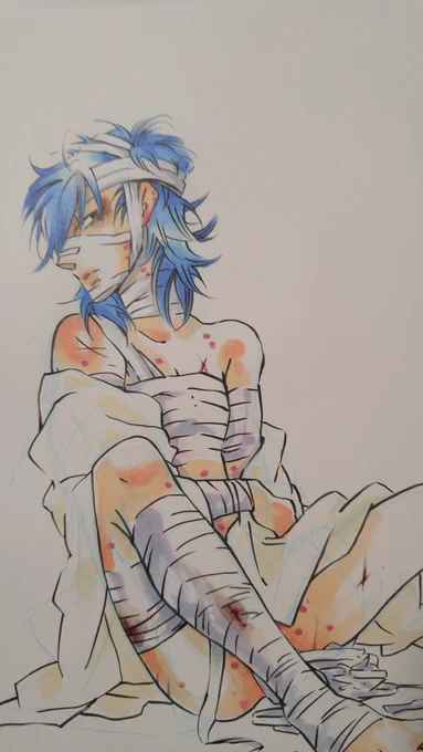 過去留三郎。 