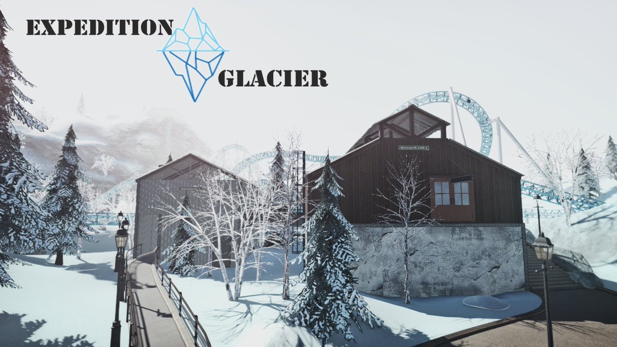 DwarrenIce's tweet photo. Are you ready to join the researchers and explore the mountains to learn more about its origin? #ExpeditionGlacier is ready to take place at December 31st #Planetcoaster #Switchtrack https://t.co/LbOz0F98Mw