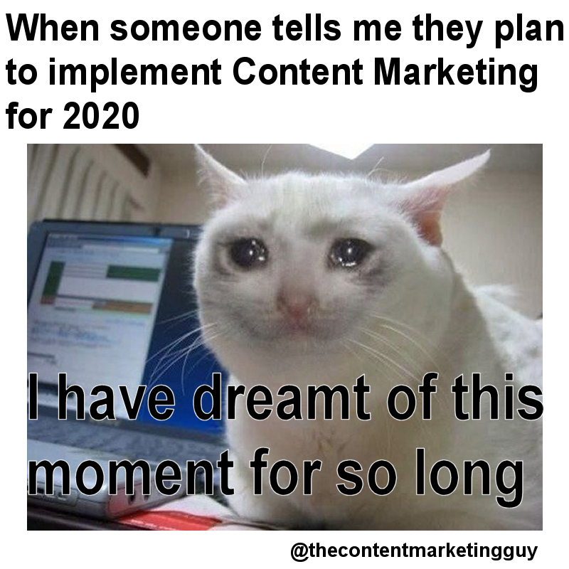 WAHend's tweet photo. Dreams do come true!

#thecontentmarketingguy #marketingmemes #contentmarketing https://t.co/CFj64Q2kGq