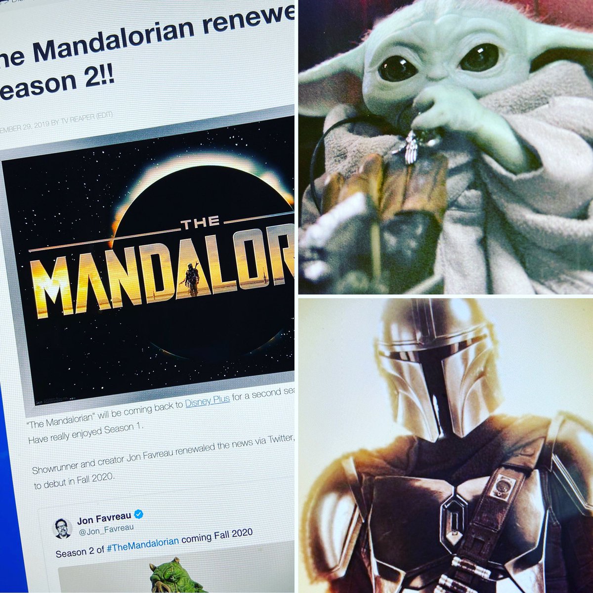 CancelRenew_TV's tweet photo. #themandalorian #renewed for #season2 by #disneyplus #crtv https://t.co/99COeoMMnn https://t.co/3FbAN8DI1x