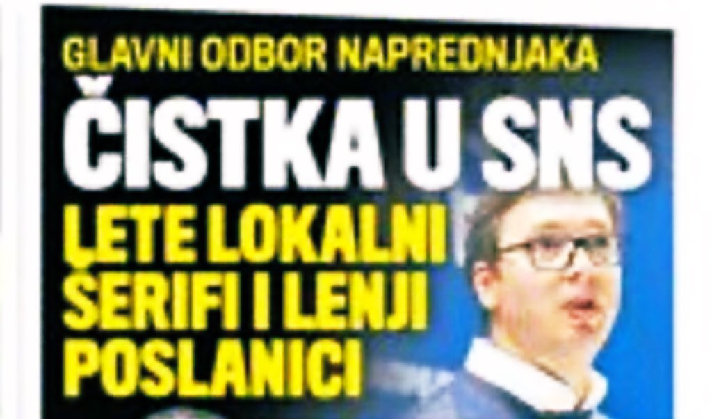 DordeStojkovic's tweet photo. #PakleniDecembar #čistka #SNS se završio tako što je dogovoreno da će 28.6.2020. biti birano novo rukovodstvo, a na izbore će otići sa starim rukovodstvom: #zverke #lenji #šerifi #neradnici #zloupotrebe 🤪🤣🤭🤔😝 https://t.co/bpaN5uTMEj