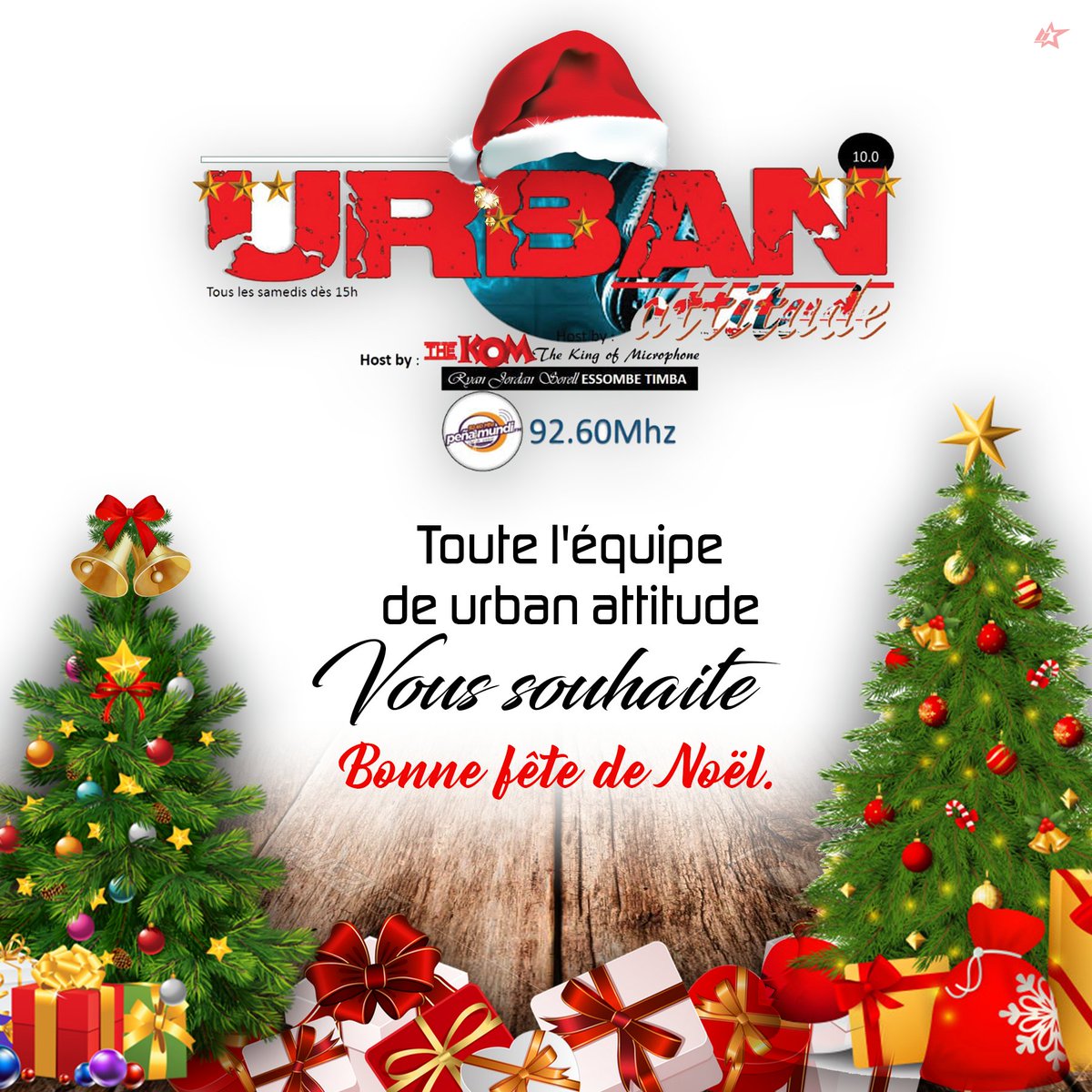 TheKOM7's tweet photo. #UrbanAttitude
#JoyeuxNoel https://t.co/jF02Gq6Z7F