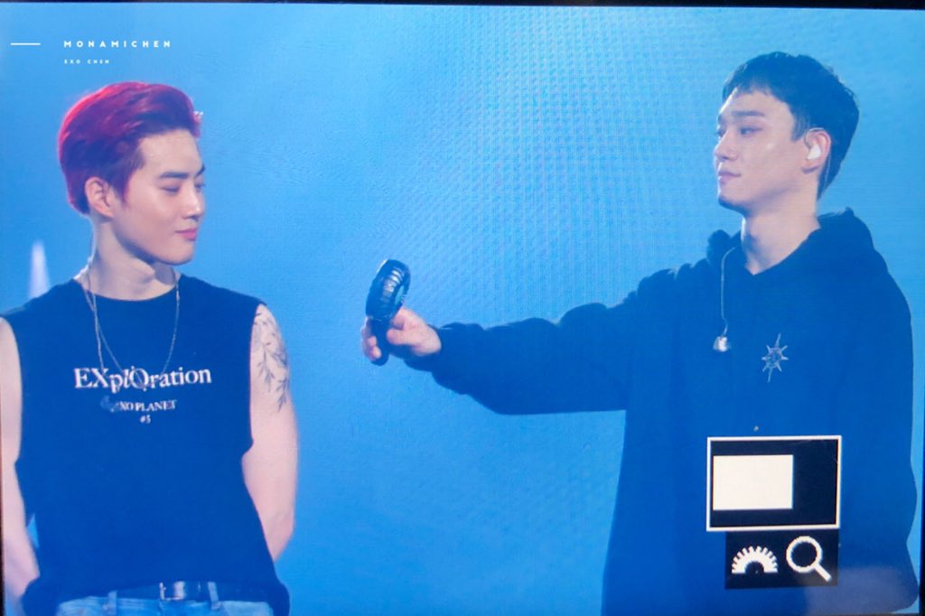 191229 #EXplOrationdotinseoul #종대 #CHEN 귀여웡ㅜㅜㅜㅜㅜㅜ