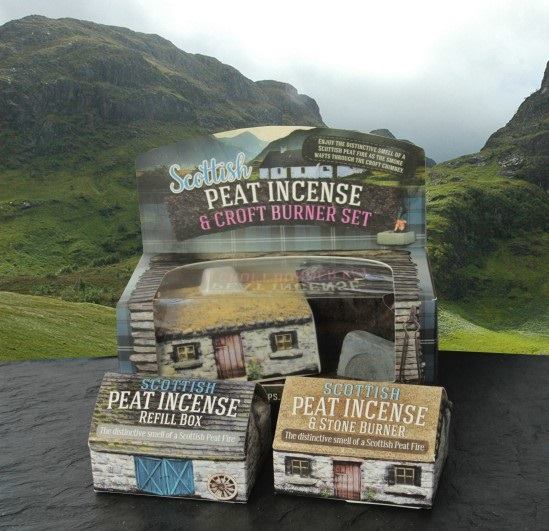 Scottish Peat Incense REFILL Box for Croft/Cottage/Burner 