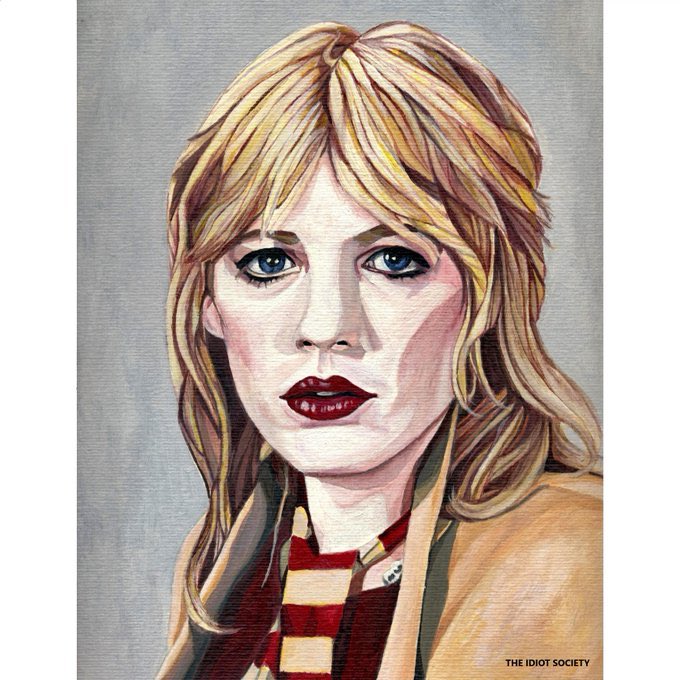 Happy 73rd Birthday, Marianne Faithfull! (ilustração 