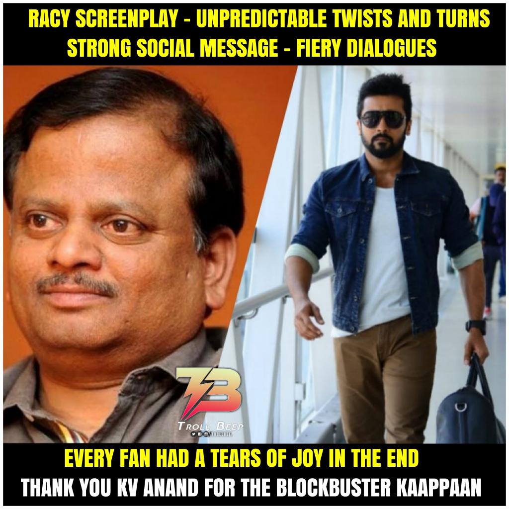 iamsabarihere's tweet photo. #2019MemoriesWithSURIYA
Thank you @anavenkat for
Blockbuster Kaappaan
#BlockbusterKaappaan
#SooraraiPottru https://t.co/gcxeKhQgfQ