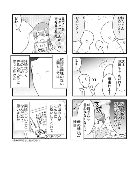 実録妹の結婚式⑤ようやく完結!楽しい式&旅行でした。 