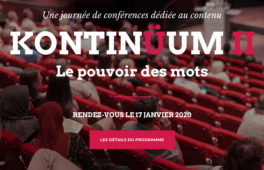 wearethewords's tweet photo. Le pouvoir des mots : colloque par @kontnu.
17/01/20 - Pôle universitaire Léonard-de-Vinci la Défense
De la rhétorique aux outils de stratégie digitale, les mots nous entourent et constituent de puissants moyens d’influence et d’émancipation.
https://t.co/4TH6JDSd23
#contenu https://t.co/bHpCmqEY1T