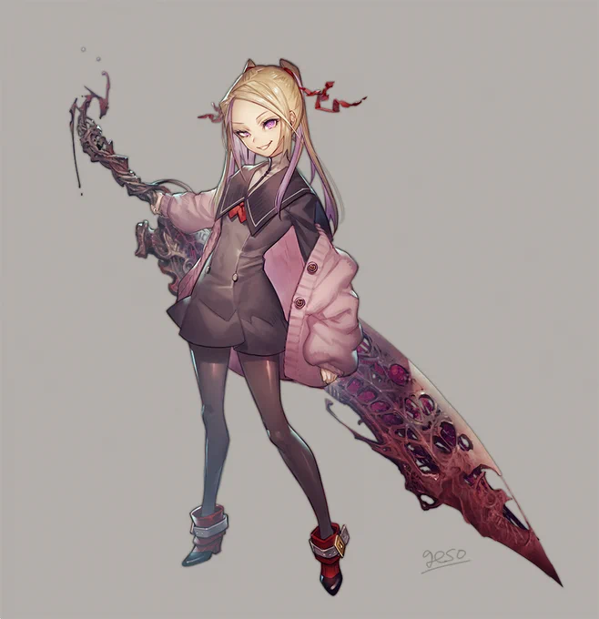 趣味絵編。イラスト本に描き下ろしたものをのぞいたら創作絵が少なくて一枚だけファンアートです。 #2019年自分が選ぶ今年の4枚 