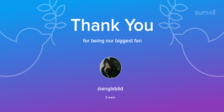 indirectasme89's tweet photo. Our biggest fans this week: englxblid. Thank you! via https://t.co/dEIretKJfx https://t.co/U7n7zAGf88