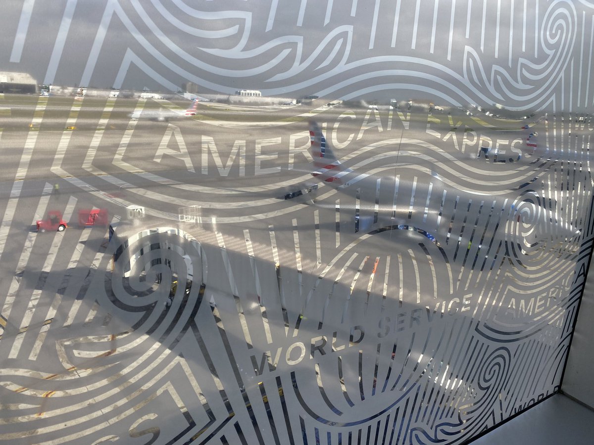 joewillett's tweet photo. Finally get to experience the Centurion Lounge at MIA https://t.co/PI3A25ELtU