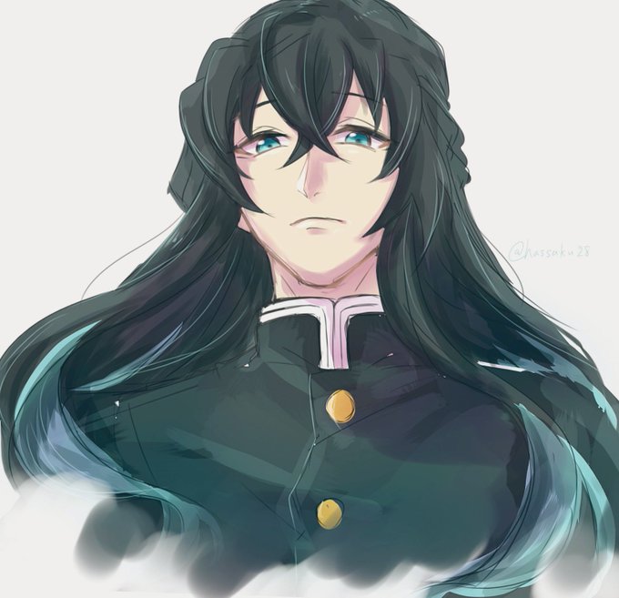 🍊はっさく🍊🐢さんがTwitterに投稿した時透無一郎(鬼滅の刃)のイラスト。