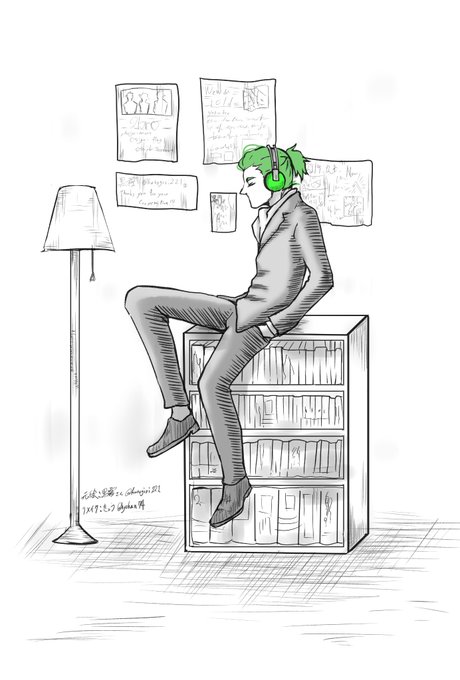 フォロワーさんのイラストを自分の絵柄でリメイクする

黒霧さんの素敵なイラストを、リメイクさせて頂きました!! 