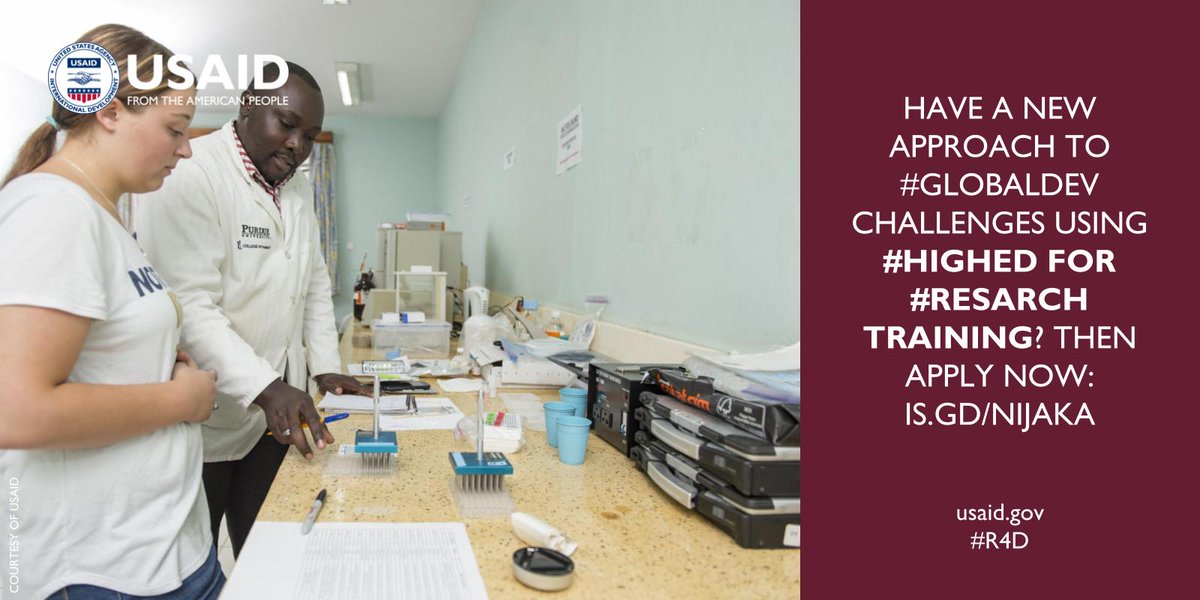 FeedtheFuture's tweet photo. The @GlobalDevLab is accepting #ConceptNotes that focus on research for development and training at #HigherEd Institutions in partner countries. Send in concept notes and apply here for BRIDGE-Train by 1/31/20: https://t.co/OAEH4df3Tt https://t.co/RsUDsqIQE7