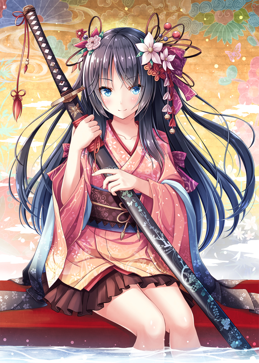 Twitter 上的 あゆかわしのぶ プロムナード 美しい花に棘を添えて 日本刀女子のイラスト特集 日本刀を持った女の子たちのイラストを特集しました それではご覧ください T Co Oyp593bl1a T Co 6qlxaqwnhn Twitter