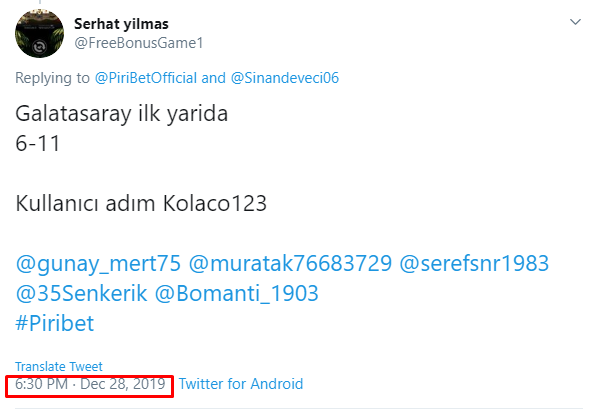 PiriBetOfficial's tweet photo. @spinkurdu @SuskunAlpboga @freebonusgame1 @KaraGul12829936  Tebrik Ederiz https://t.co/KFvMikcPTW
