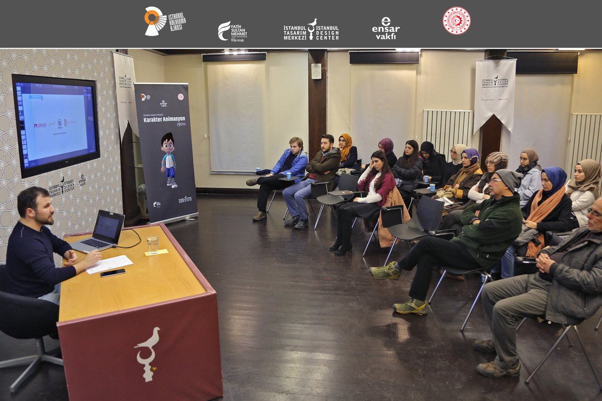 itmanimasyon's tweet photo. @istkaorgtr ’nın desteğiyle @ensarvakfi kuruluşu @itasarimmerkezi ’nde hayata geçen @itmanimasyon kapsamında "Emre Güler  ile Medya ve Dijital Platformda Animasyon" başlıklı seminer 29 Aralık 2019 Pazar günü gerçekleştirildi.
#i̇stka #istanbultasarimmerkezi #animasyonfilm https://t.co/GFhUgtWon5