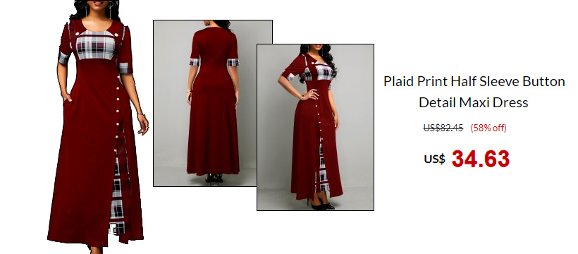 seosempackages's tweet photo. Buy Online Plaid Print Half Sleeve Button Detail Maxi Dress

Shop Here>> https://t.co/okPbnCVoUo

#Promotionalcodes #Promocodes #Rotitacouponcodes #Discountsonlinenow #Deals https://t.co/GjB98znz3L
