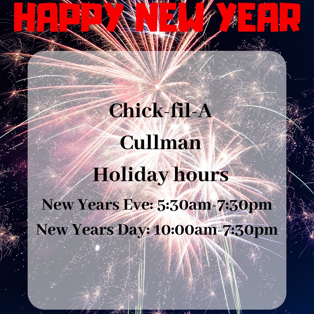 Chick-fil-A Cullman (@cfa_cullman) on Twitter photo 
