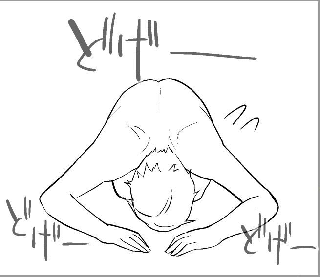 今日の一枚【制作過程:線画】
どげー 