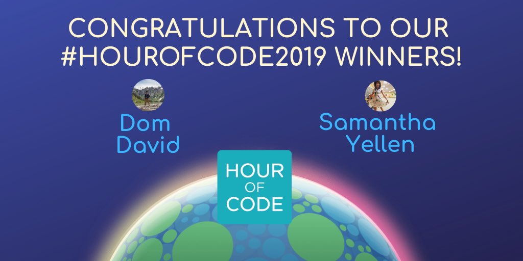 PUSDinnovate's tweet image. Congrats to @dom_david & @samantha_yellen for winning a @StartWithPiper computer kit during our #HourofCode2019 contest #PUSDinnovate 🎉👏🏼🥳
