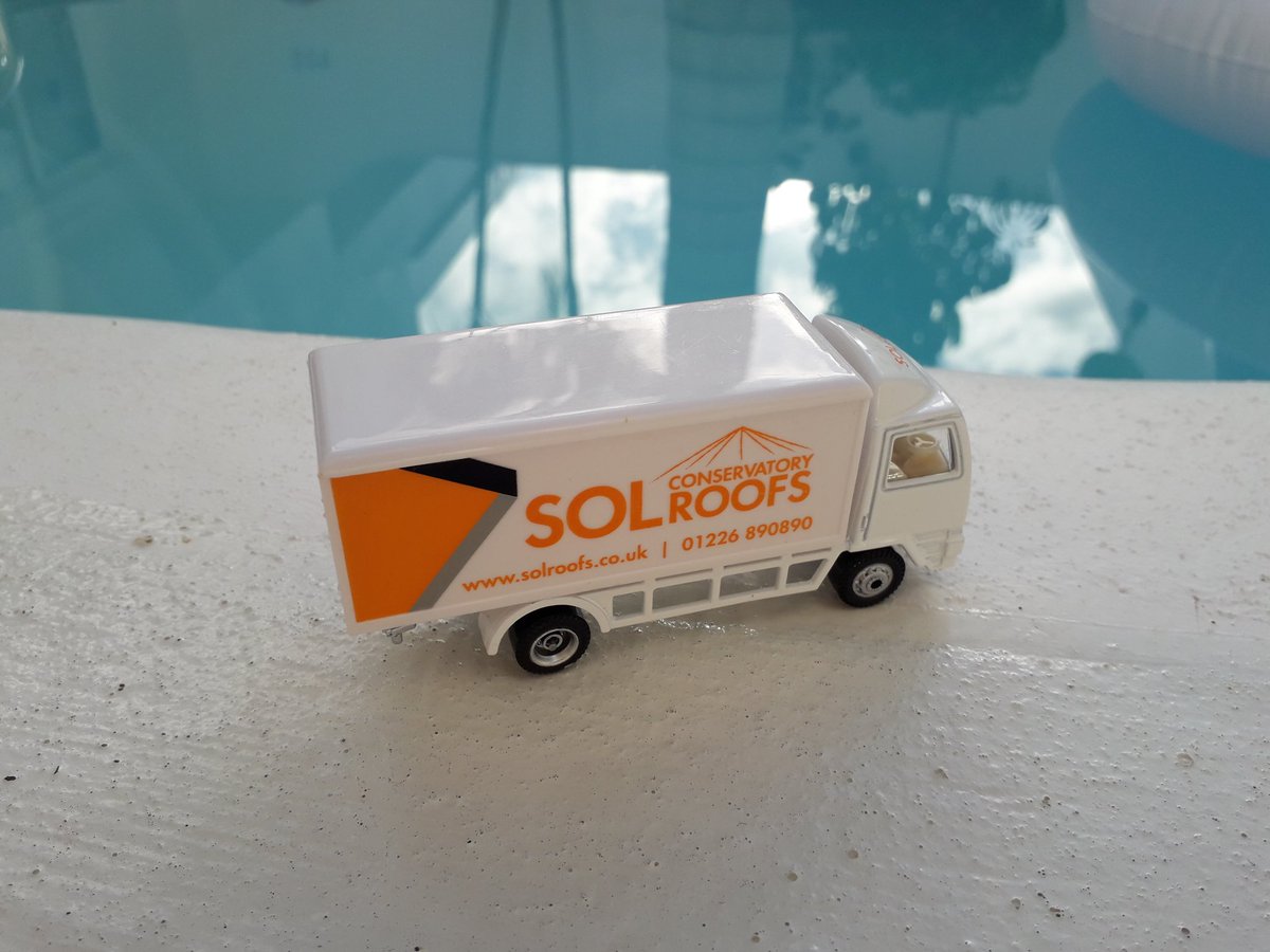 MRJAMESR's tweet photo. @SOLroofs @eurocellplc My truck had to do a long run to Fuerteventura to deliver a roof ๐ https://t.co/Nx53PGfvNj