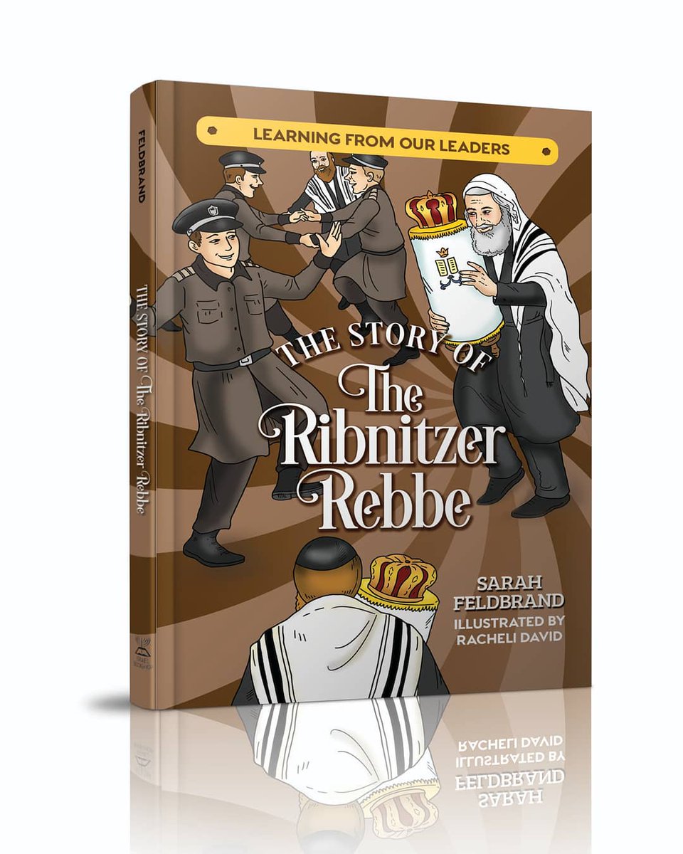 IsraelBookShop's tweet photo. Did you like the Biography of the Ribnitzer Rebbe by Rabbi Avrohom Cohn? Now we have a Junior biography geared towards younger readers by Sarah Feldbrand. The perfect gift for Chanukah! 
https://t.co/qxyQCa6eYM https://t.co/oH2j94XJDh