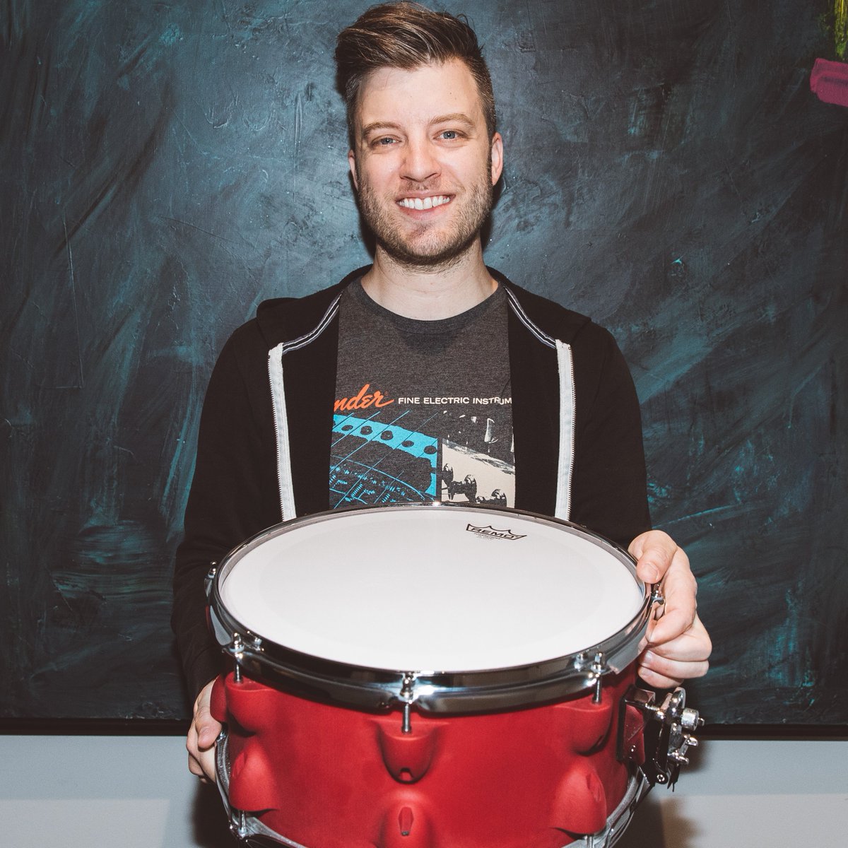 TOMORROW at 1PM ET: Hear from @danpawlovich on @DigitalTrends Live as he discusses the #3Dprinted snare drum he took on tour with Panic! At The Disco, and the additional drums he’s produced with Stratasys Direct. 
digitaltrends.com/live
PC: @JakeChams