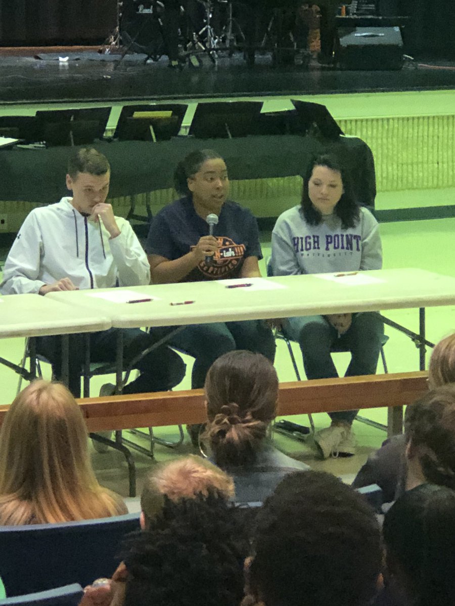 BHS DECA Alumni, <a href="/shaprille1/">ShaPrille</a> sharing her HBCU experience with the class of 2020! She is doing big things in her life after high school!