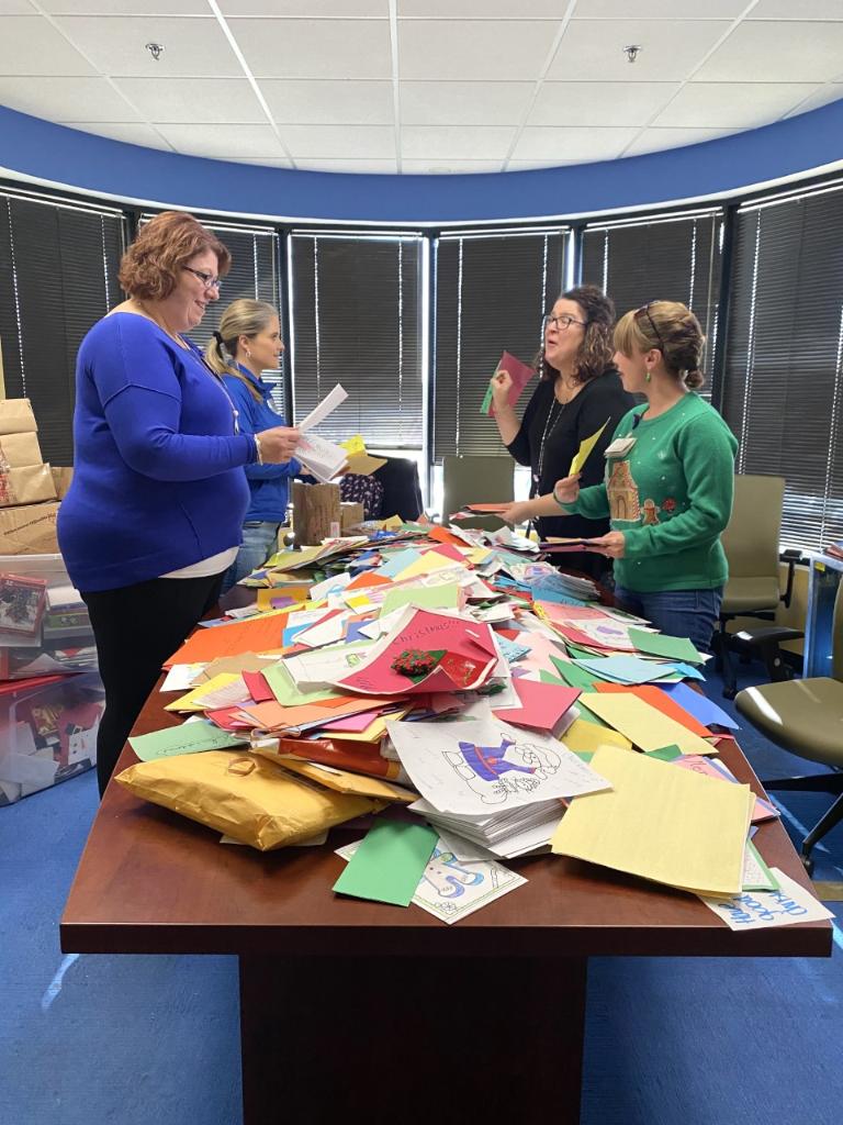 LTCrevolution's tweet image. Woo-hoo! We have an estimate of 30,000 Christmas cards from our Operation Holiday Card. We couldn't have done this without the help from everyone. Thank you, @GirlScoutsKY, @JCPSKY, and to everyone who sent in cards. #operationholidaycard #signaturehealthcare