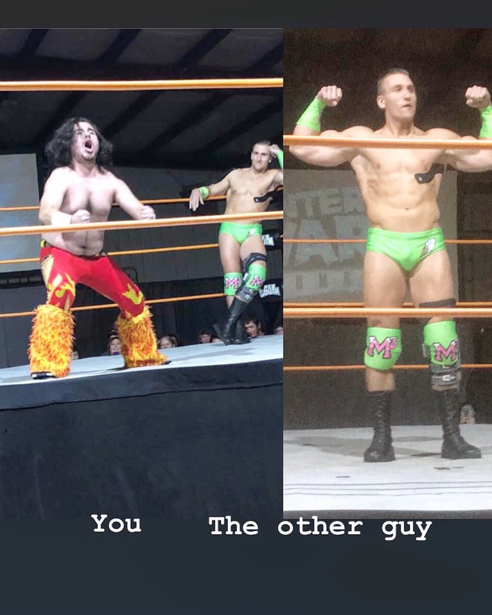 Pres10Vance's tweet image. You vs the guy she tells you not to worry about. #PoseOff #NewSouth #AEW #NightmareFam #ProWrestling #IndyWrestling #VanillaVance