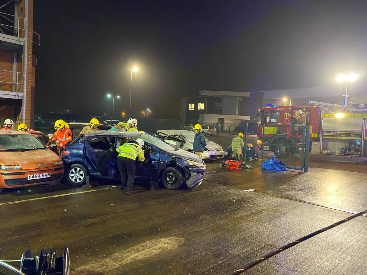 Luckily this isn’t a real drink or drug driving related RTC but a joint training exercise. Please remember to stay safe this festive season and don’t drive under the influence of drink or drugs
#drinkORdrive