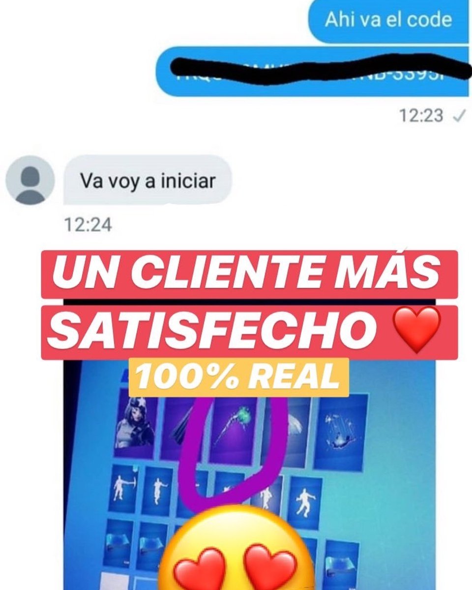 PicosFortnite's tweet photo. Clientes así dan gusto
#Fortnite #picosminty #MintyCodesFREE #mintypickaxe #mintycodes #mintyfortnite #willyrex #vegeta #luzu #Rubius #Karmaland #Fortnite2 #fortnitexstarwars #mintyaxe #StarWars https://t.co/TmObnMqGbg