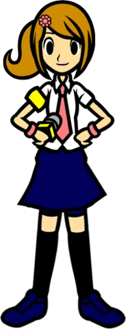 51. Reporter Girl from Rhythm Heaven