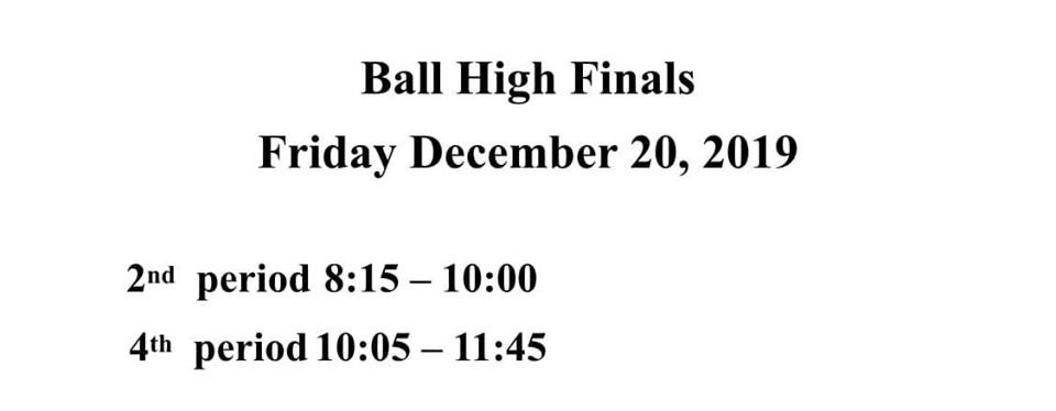ballstuco's tweet photo. We want to wish you all good luck on your finals! Here’s the finals schedule: https://t.co/dStpXUgGLF