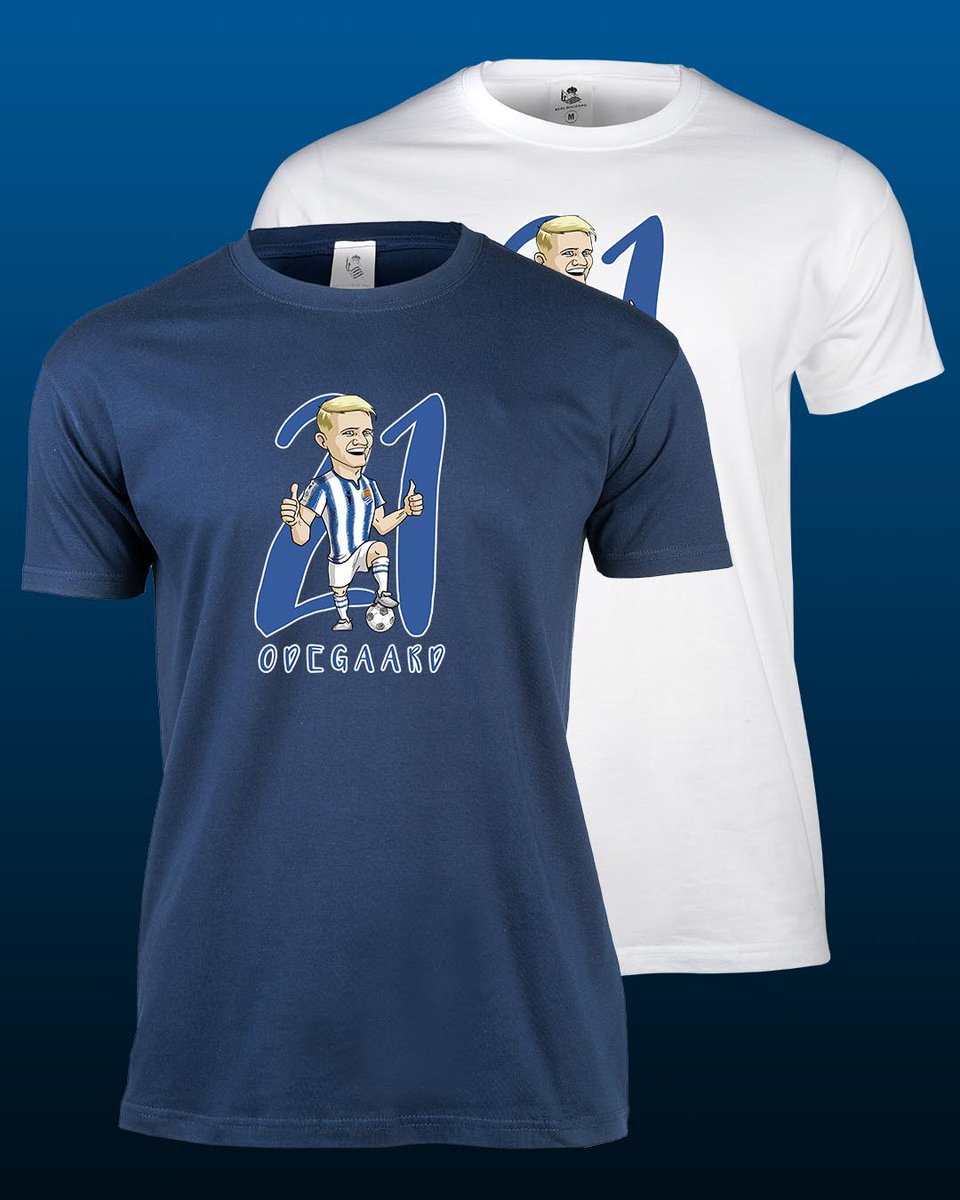 📣 ¡¡¡OJO!!! ¡<a href="/martinio98/">Martin Ødegaard</a> regala su camieta! ¡Haz RT y participa!

#AurreraReala